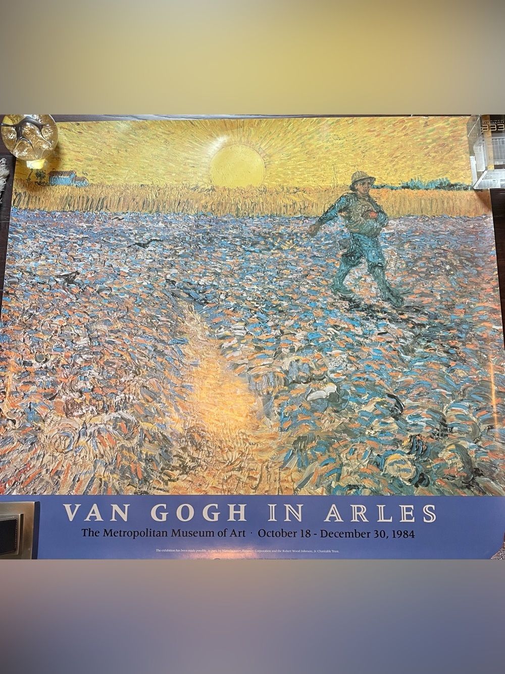 Van Gogh Wheatfield Poster